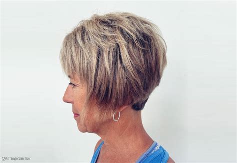 short bobs for fine hair over 60|short french bob older women.